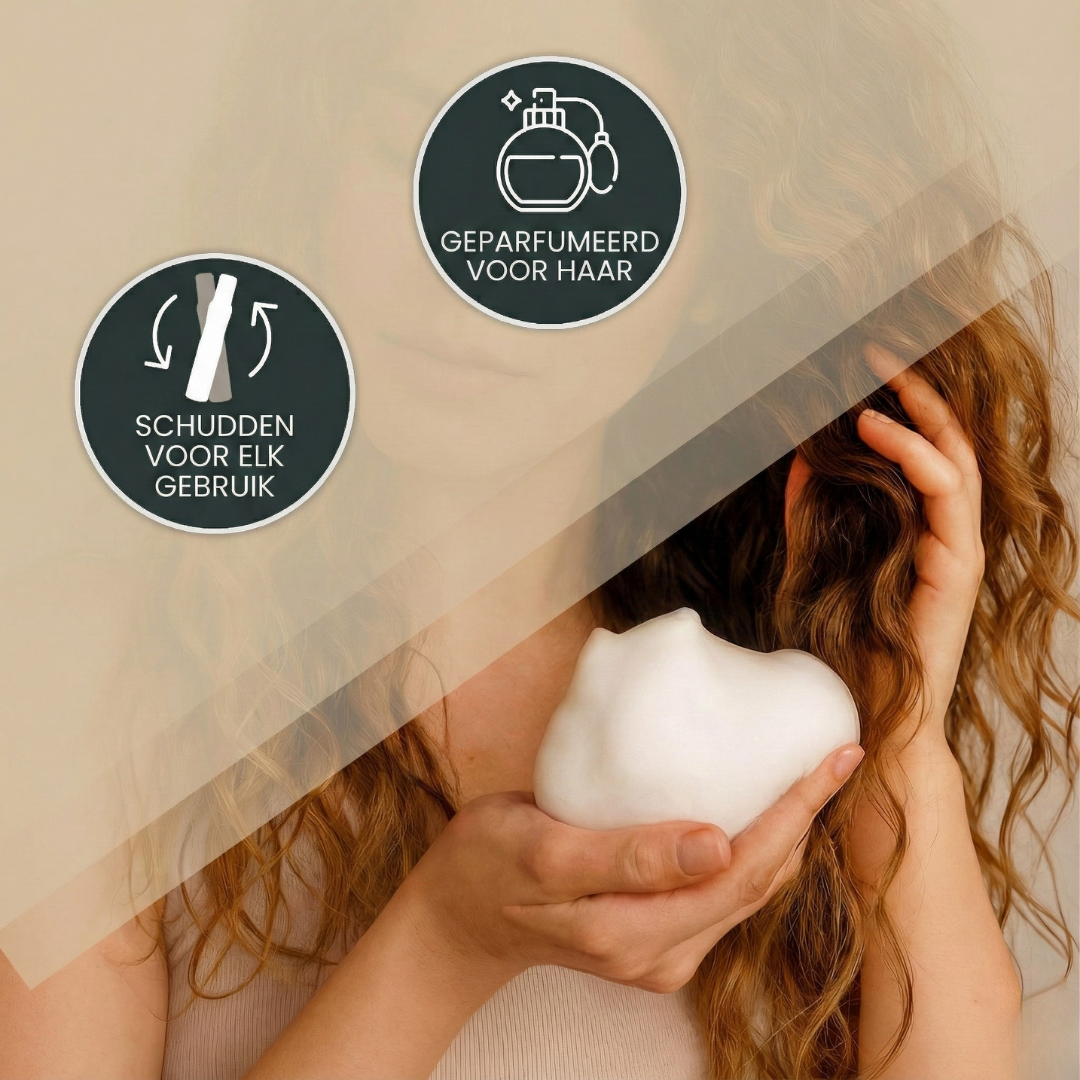Perfumed hair mousse – shake before each use