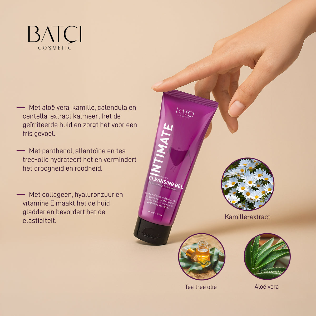 Intimate cleansing gel ingredients for women