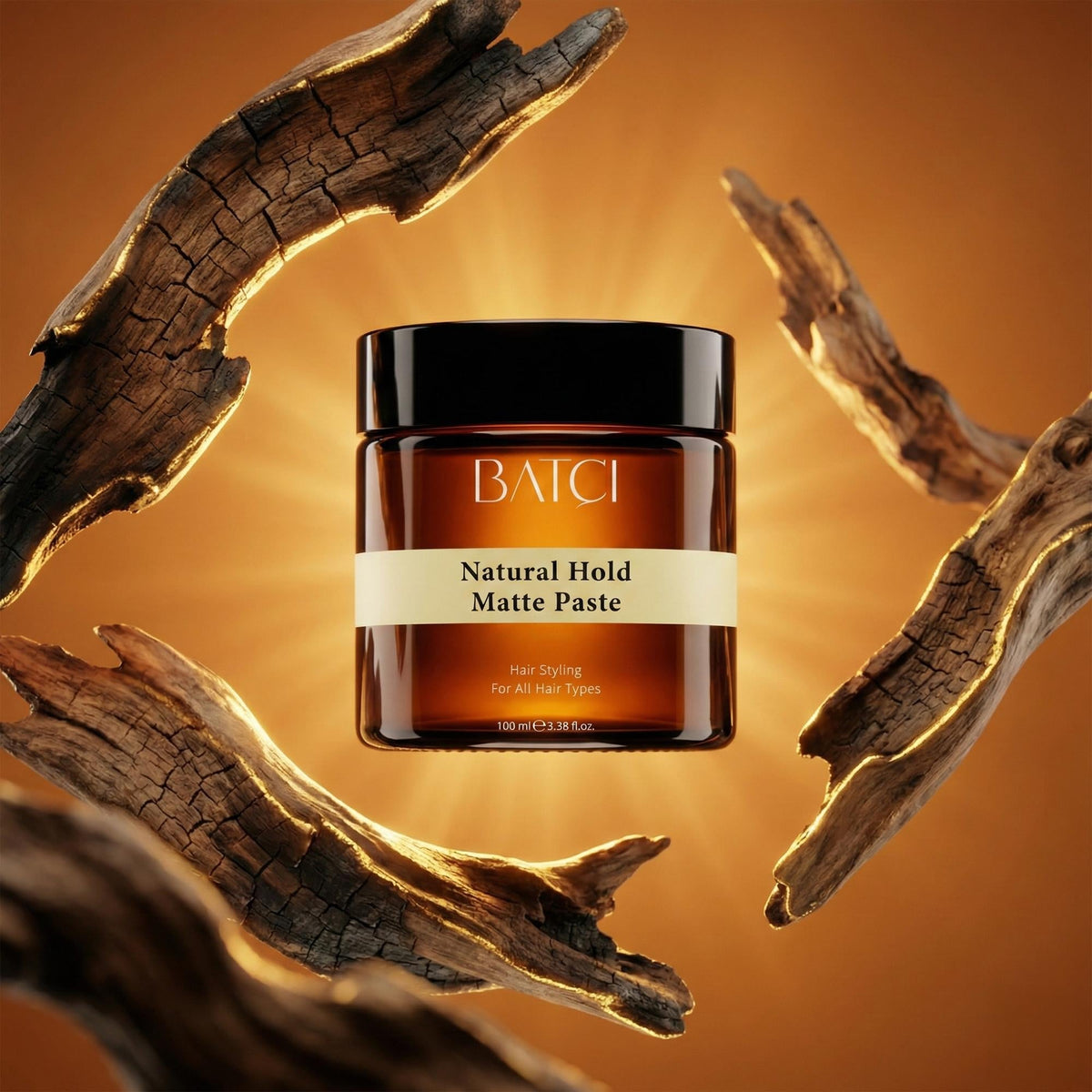 BATCI Natural Hold Matte Paste jar