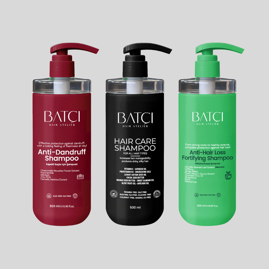 BATCI sulfate-free shampoo collection