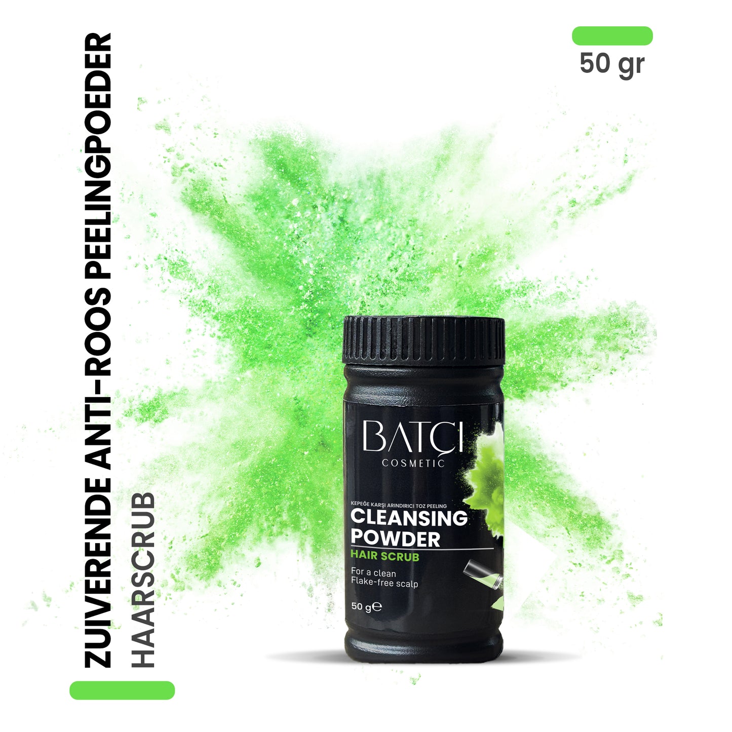 BATCI® Anti Dandruff Purifying Scalp Cleansing and Refreshing Powder Hair Scrub 50g