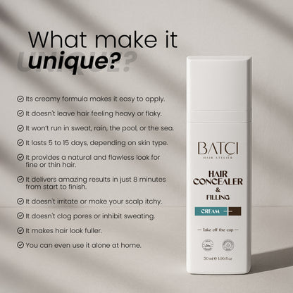 BATCI® Volumizing Hair Concealer Cream 30 ML