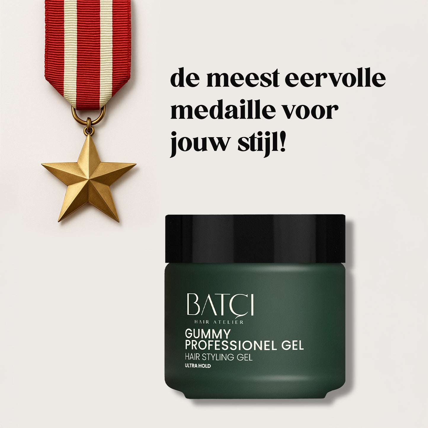 BATCI® Professional Hair Styling Gel - Ultra Hold & Long Lasting 300 ML