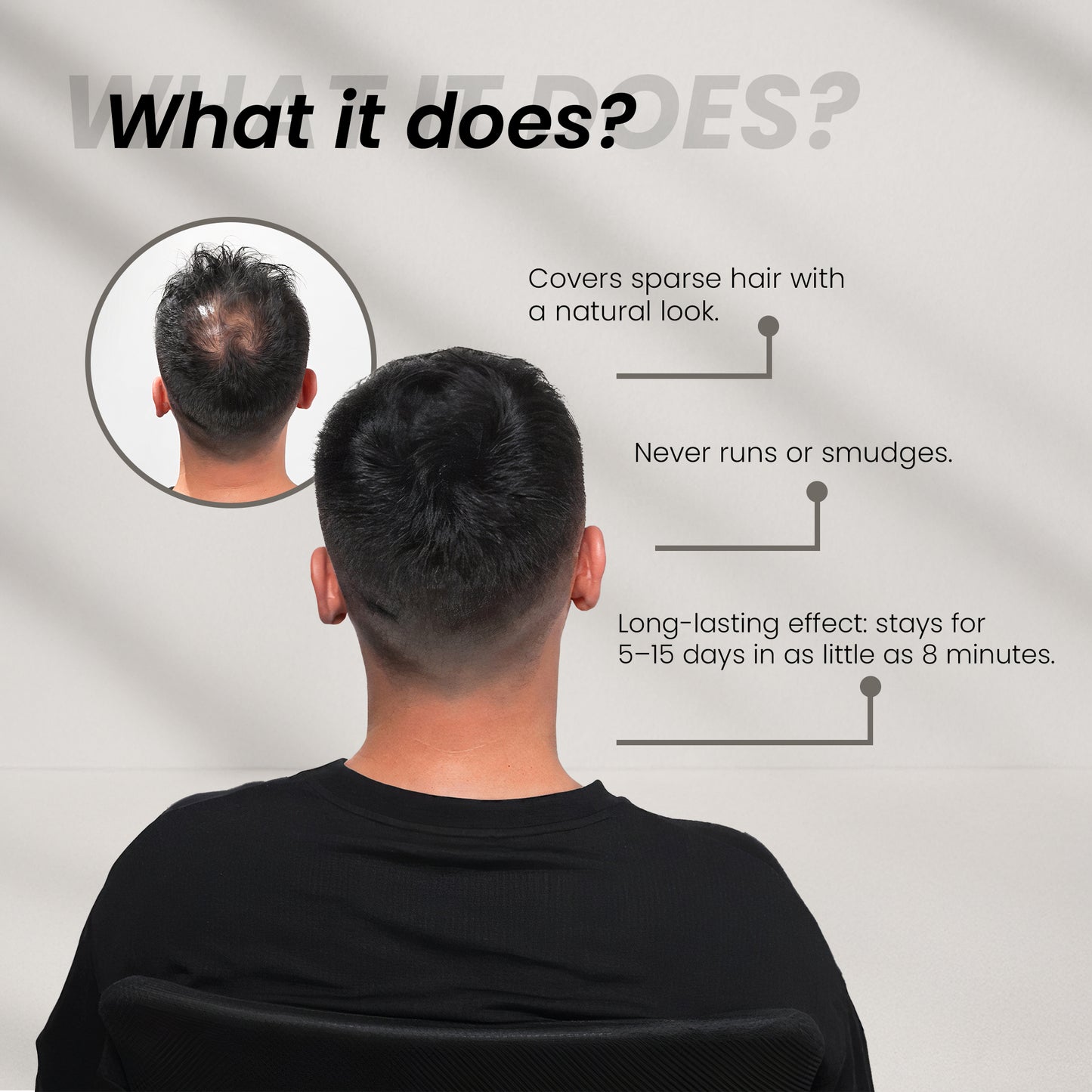 BATCI® Volumizing Hair Concealer Cream 30 ML