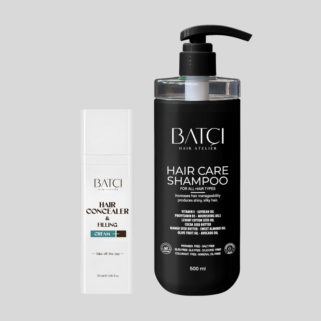 BATCI® Bundle Set - 1x Hair Concealer & Shampoo