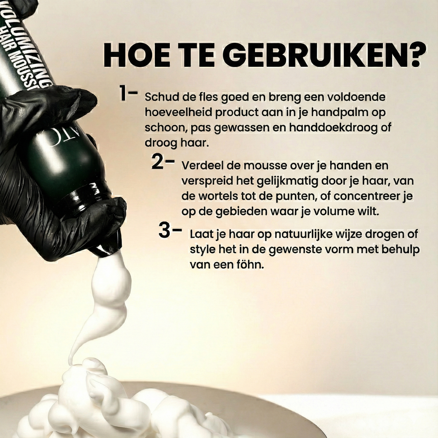 BATCI® Volumizing Hair Mousse - Flexible Hold 200 ML