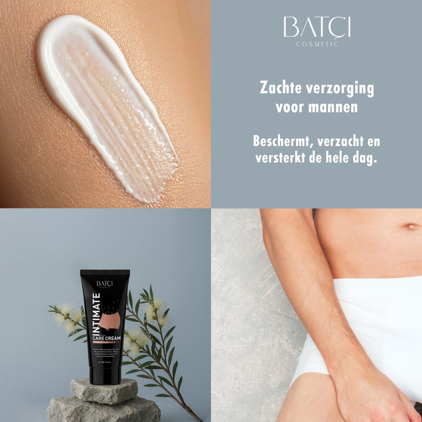 BATCI® Men’s Intimate Care Cream - Genital Protective & Tone Balancing 50 ML