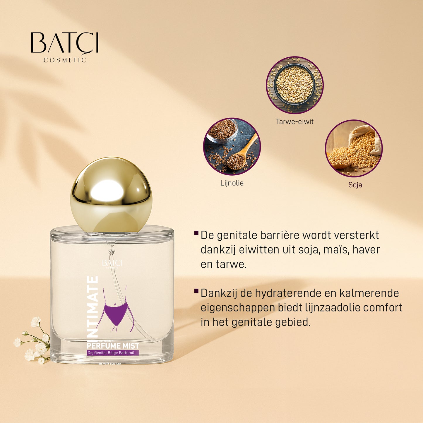 BATCI® Women’s Intimate Care Genital Perfume 30 ML