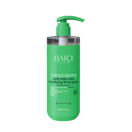 BATCI® Anti Hair Loss Shampoo Nourishing Formula With Matcha Tea Extract 500 ML