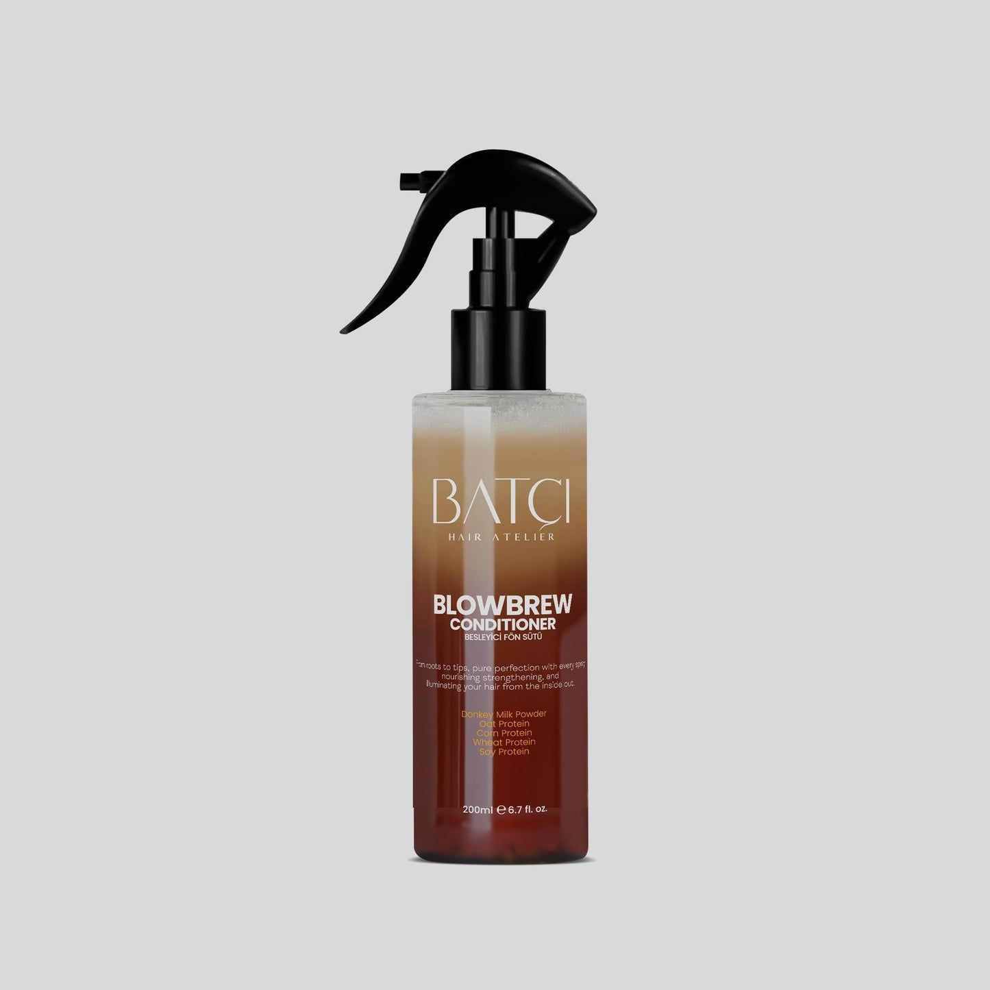 BATCI® BlowBrew Coffee Hair Milk - Nourishing & Protective 200 ML