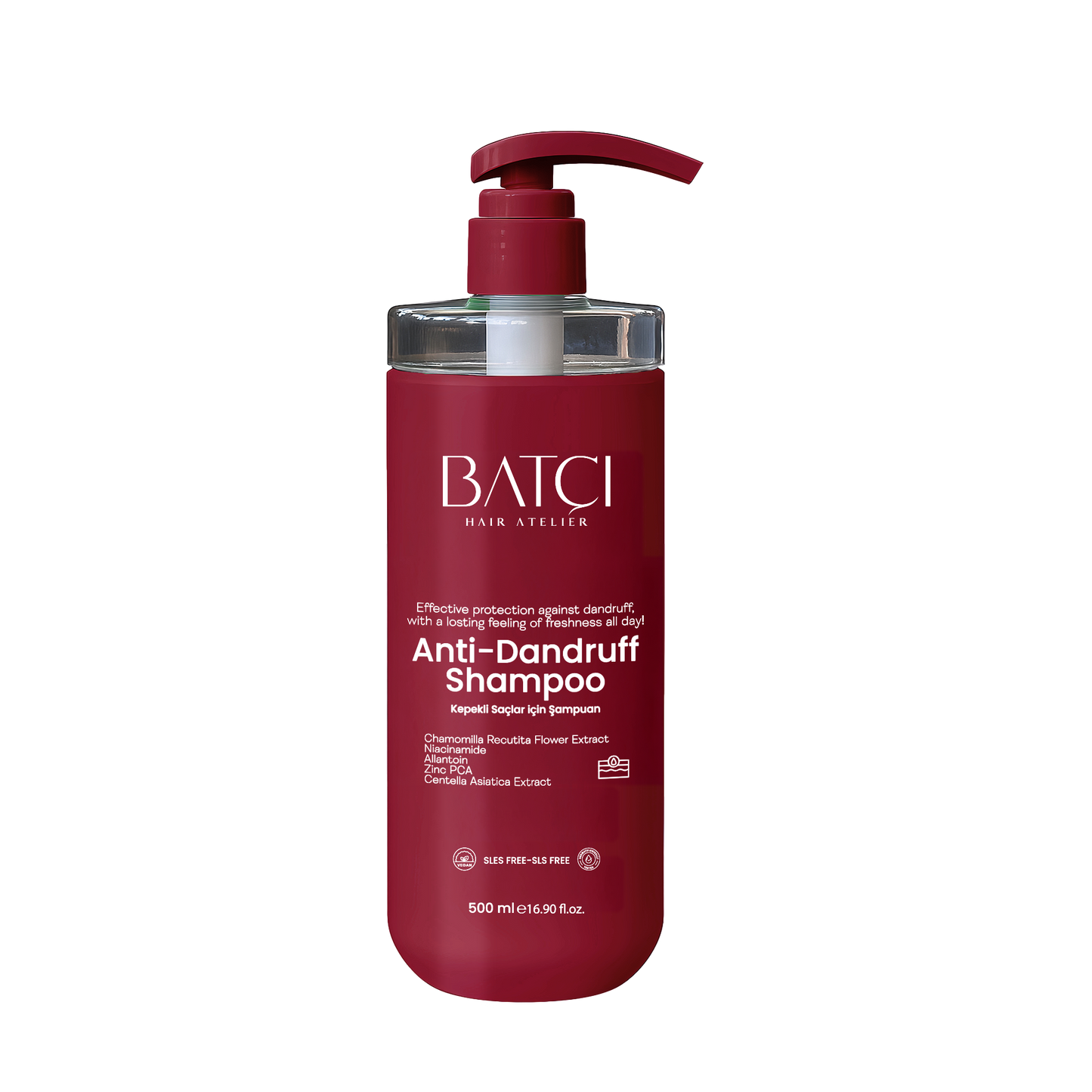 BATCI® Anti Dandruff Shampoo Nourishing Formula With B3 Vitamin 500 ML