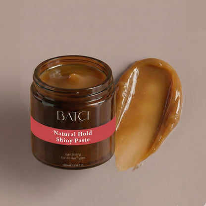 BATCI® Medium Hold Shiny Hair Wax - Natural Look & Long Lasting 100 ML